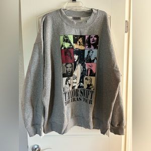 Taylor swift eras tour 2XL sweatshirt / crewneck brand new!!